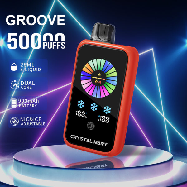 CrystalMary Crystal Groove 50K, Geschmacksrichtung „Watermelon Ice“