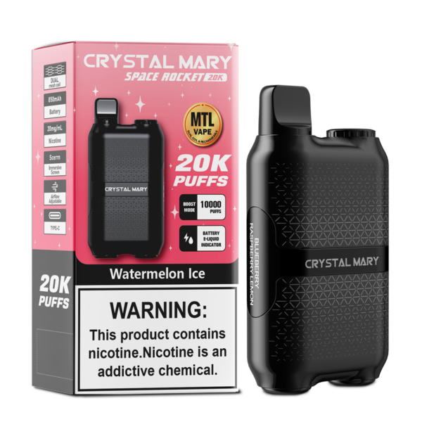 CrystalMary CRYSTAL MARY 20K, opción de sabor «Watermelon Ice»