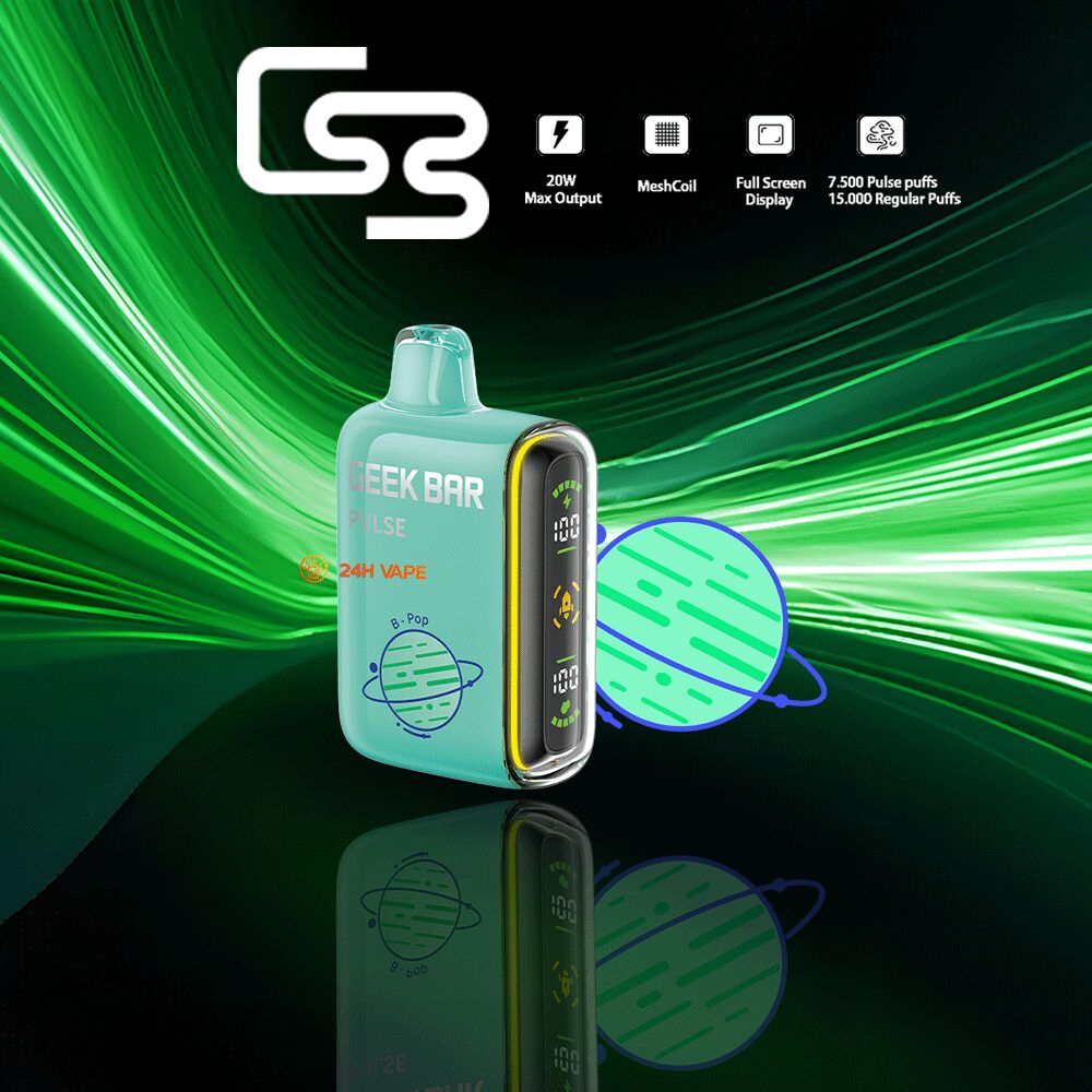 GEEK BAR PULSE 15000 Puffs Dual Mesh Disposable Vape Electronic Cigarette Pod - Image 11