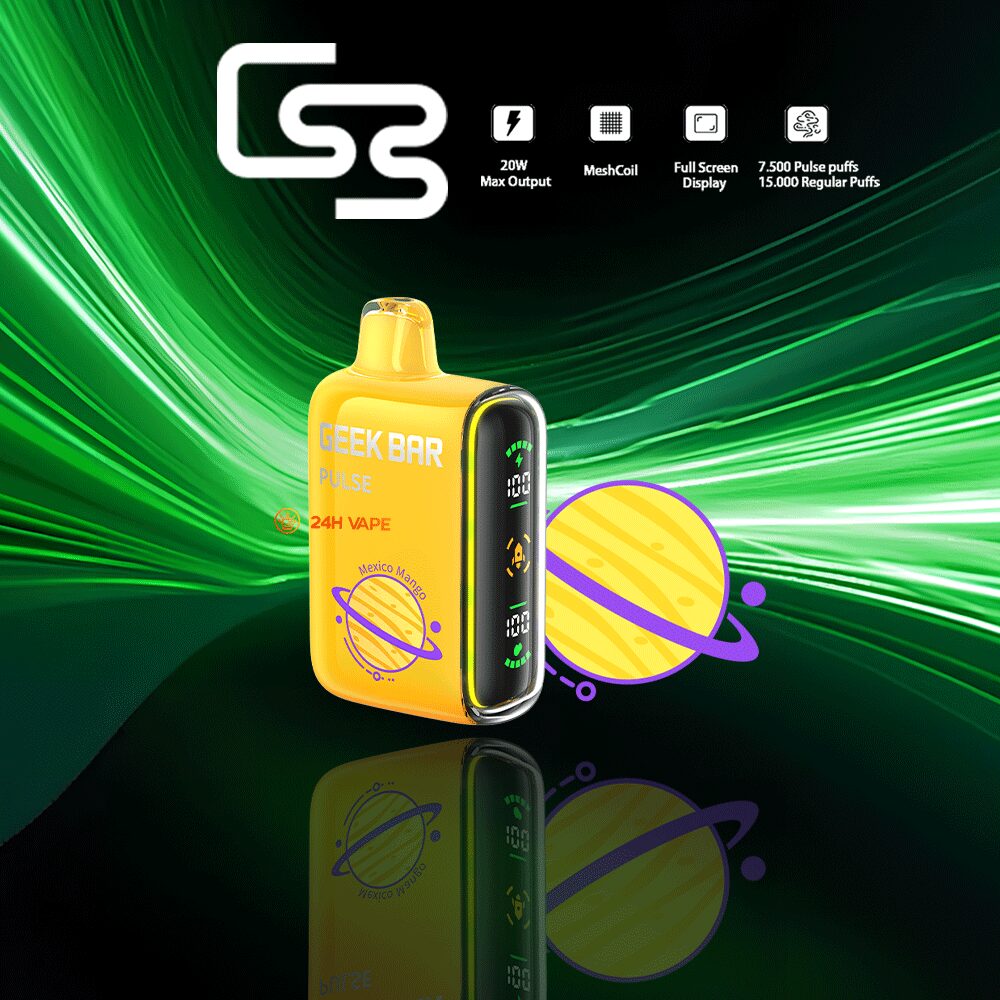 GEEK BAR PULSE 15000 Puffs Dual Mesh Disposable Vape Electronic Cigarette Pod - Image 9