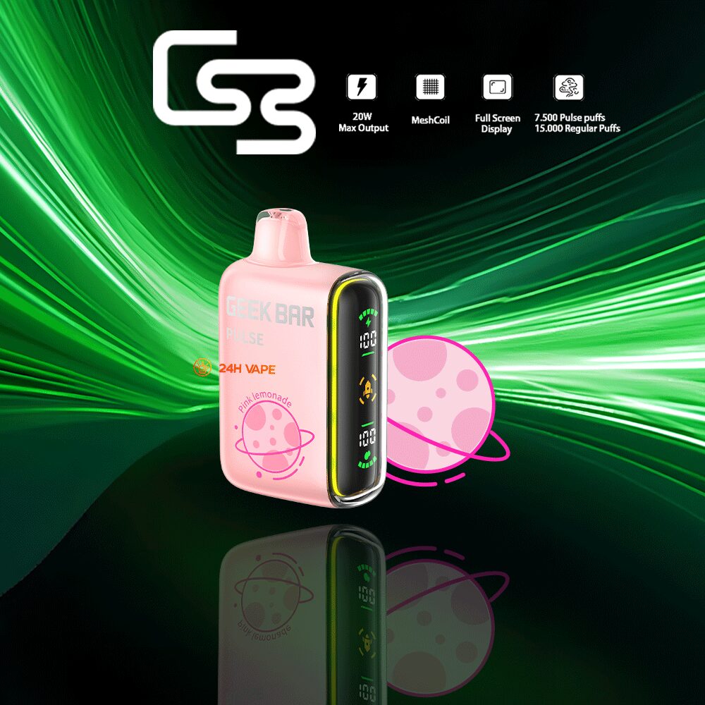 GEEK BAR PULSE 15000 Puffs Dual Mesh Disposable Vape Electronic Cigarette Pod - Image 8