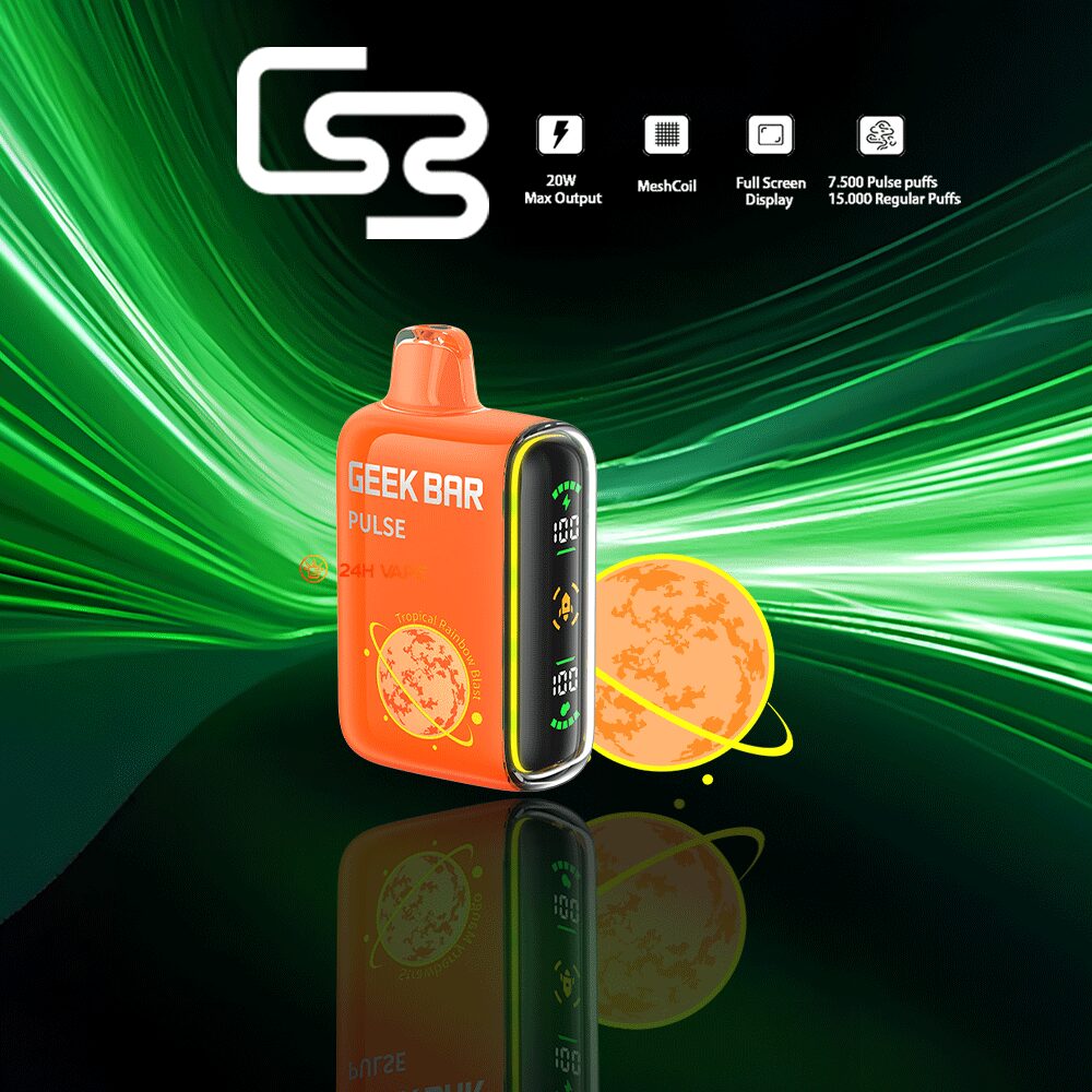 GEEK BAR PULSE 15000 Puffs Dual Mesh Disposable Vape Electronic Cigarette Pod - Image 5