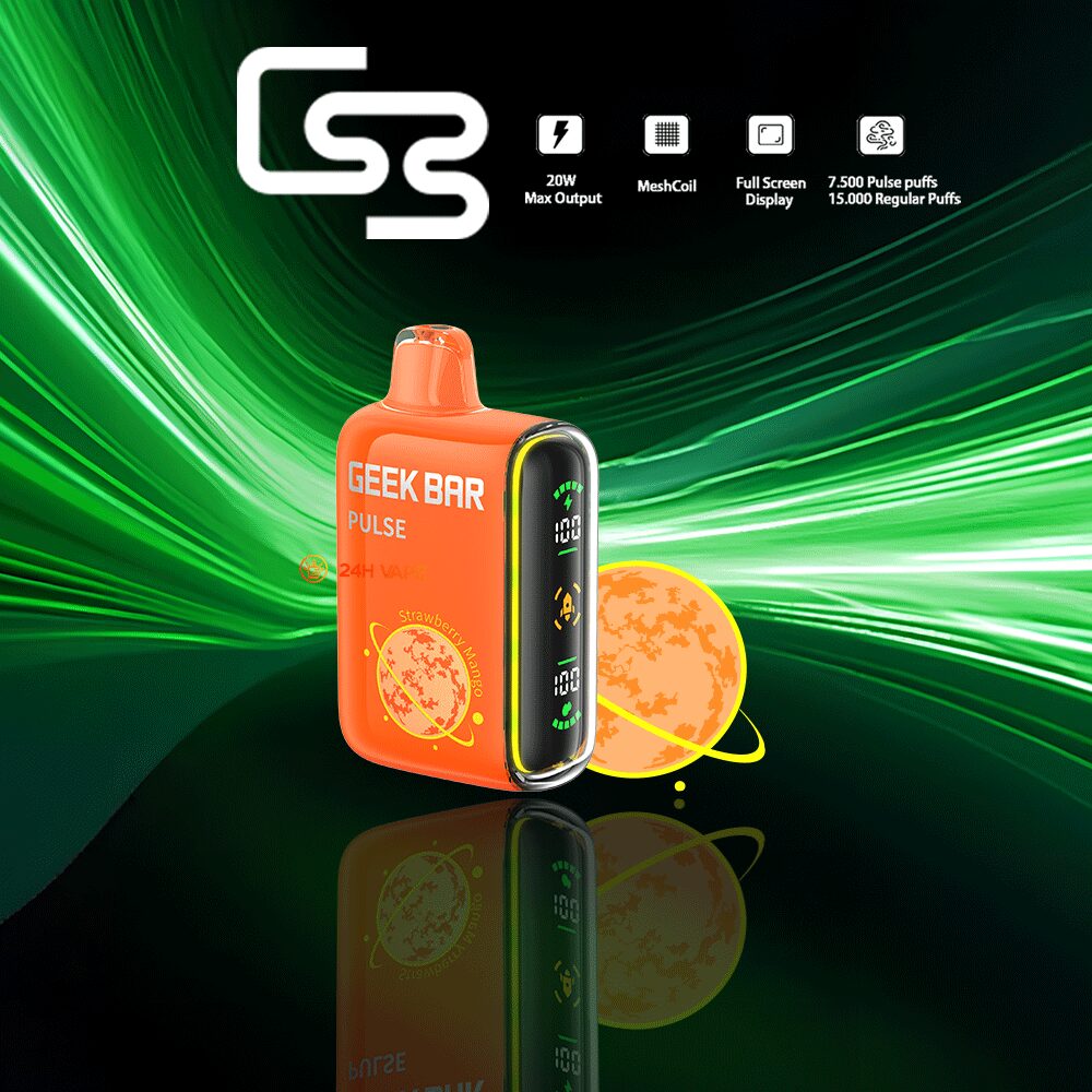 GEEK BAR PULSE 15000 Puffs Dual Mesh Disposable Vape Electronic Cigarette Pod - Image 4