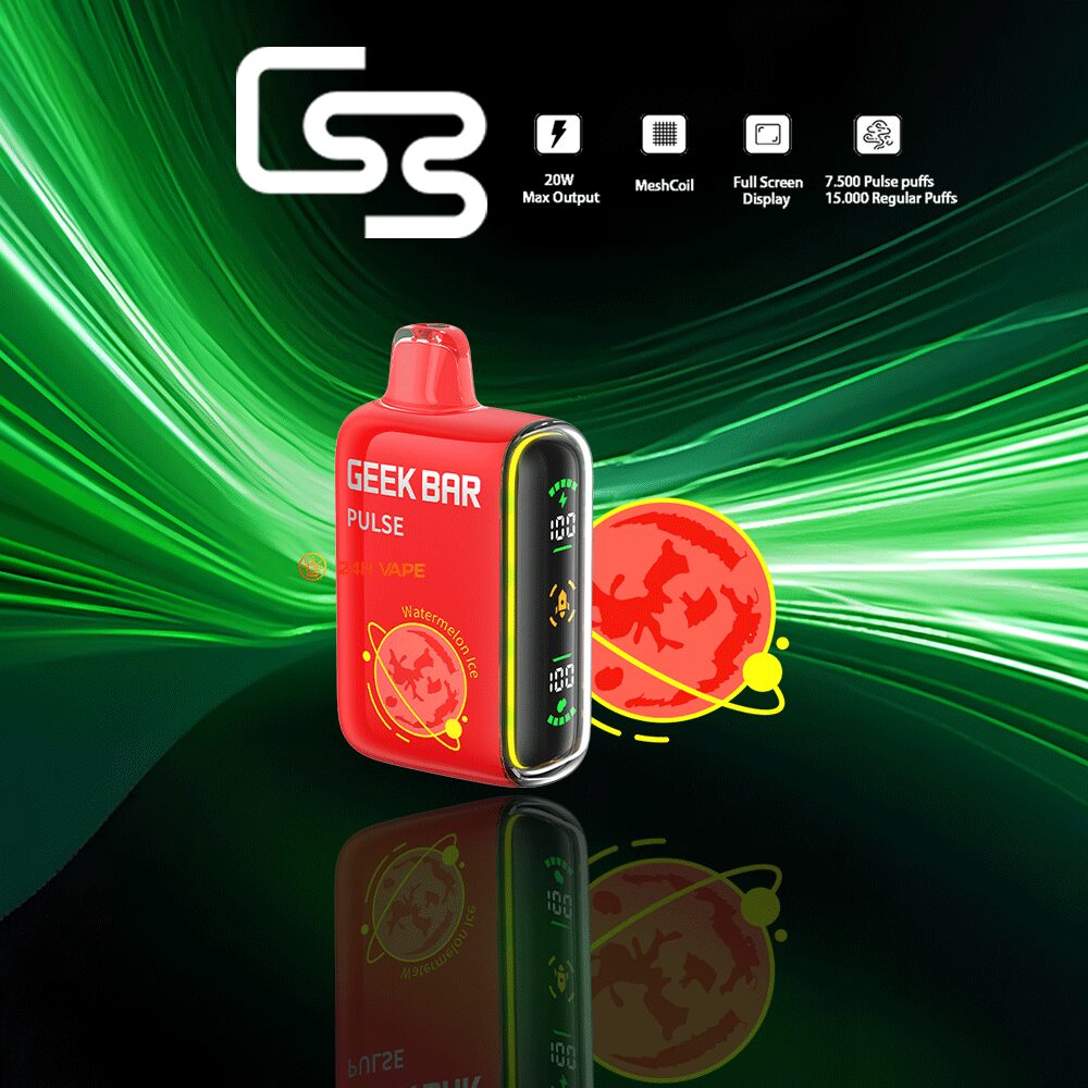GEEK BAR PULSE 15000 Puffs Dual Mesh Disposable Vape Electronic Cigarette Pod - Image 3
