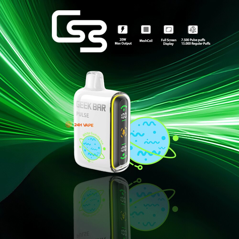GEEK BAR PULSE 15000 Puffs Dual Mesh Disposable Vape Electronic Cigarette Pod - Image 2