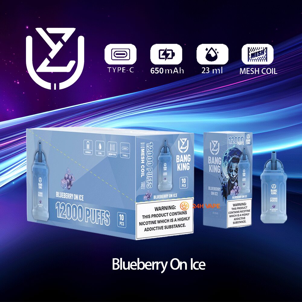 UZY Bang King 12000 12K Puffs 0% 2% 3% 5% Nicotine Original Edition Disposable Vape Pen - Image 13