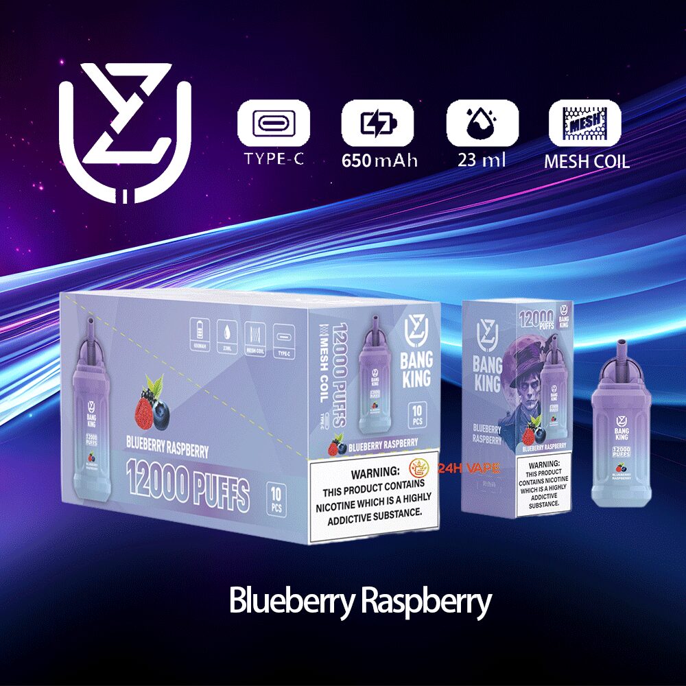 UZY Bang King 12000 12K Puffs 0% 2% 3% 5% Nicotine Original Edition Disposable Vape Pen - Image 12