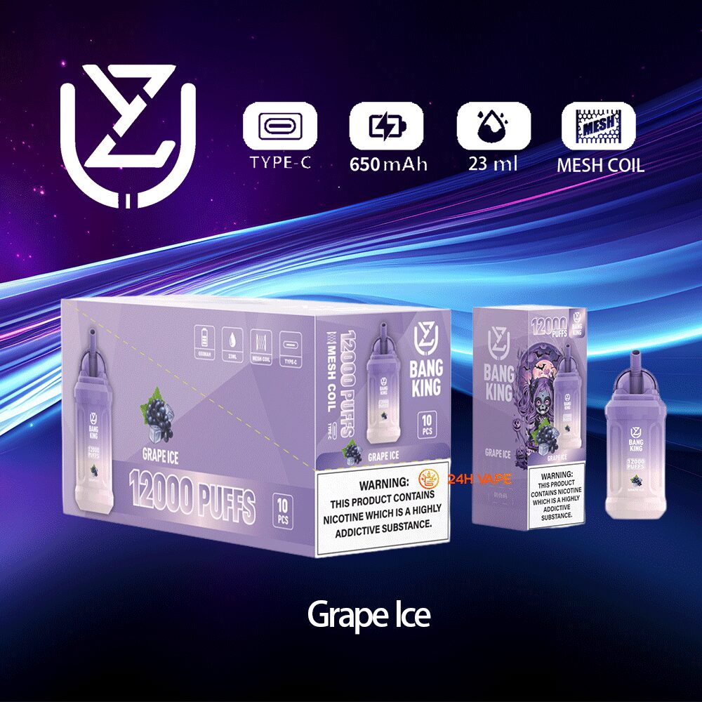 UZY Bang King 12000 12K Puffs 0% 2% 3% 5% Nicotine Original Edition Disposable Vape Pen - Image 9