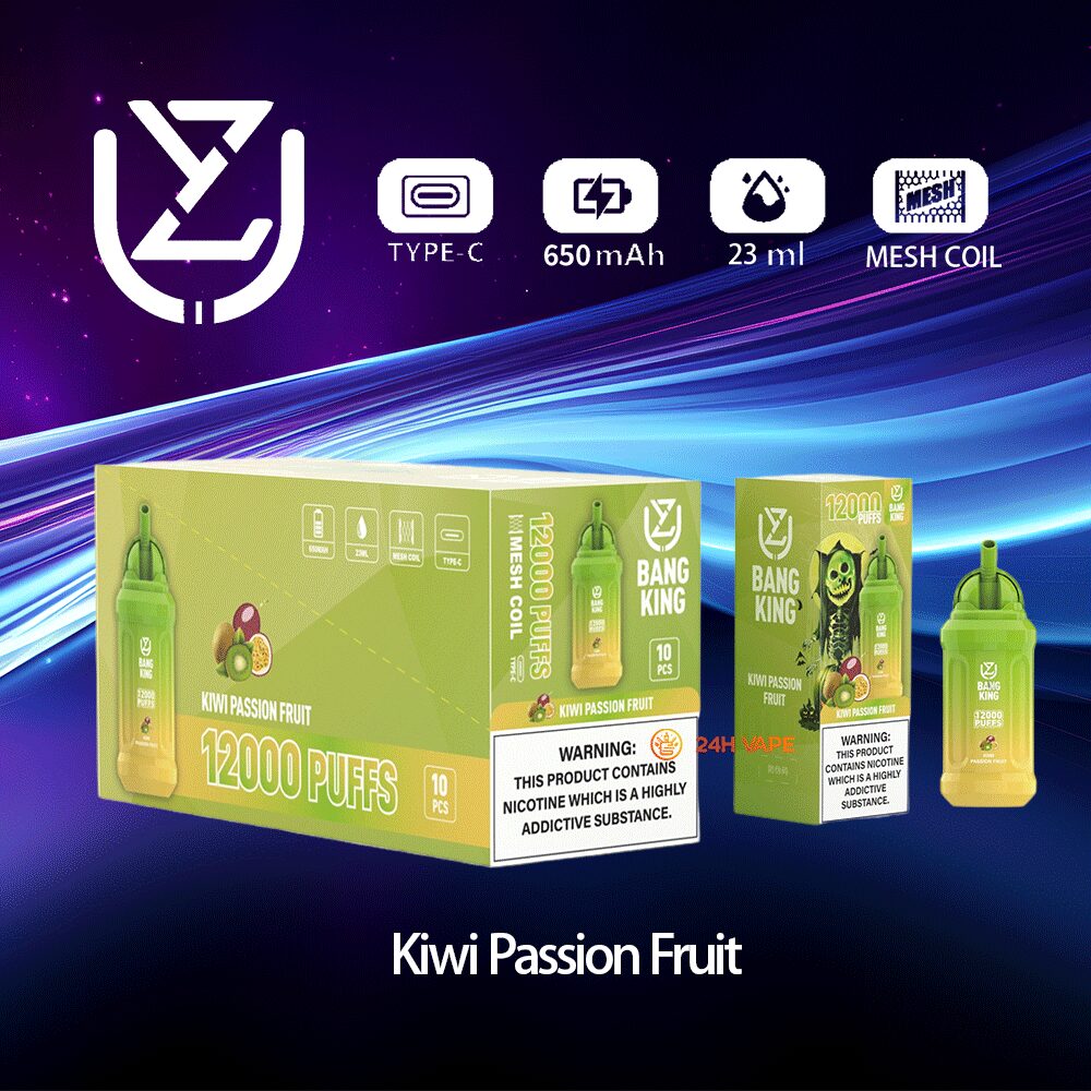 UZY Bang King 12000 12K Puffs 0% 2% 3% 5% Nicotine Original Edition Disposable Vape Pen - Image 8