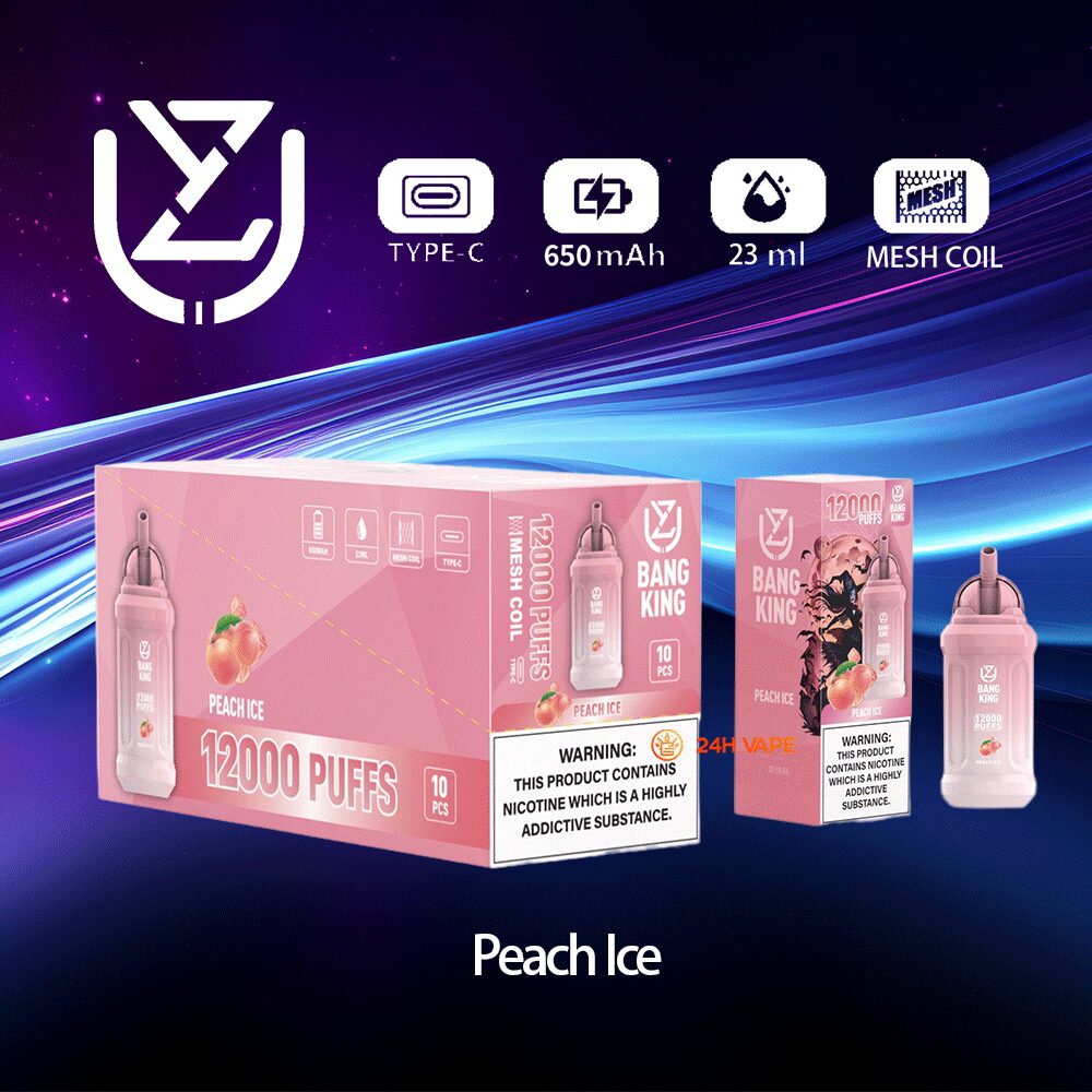UZY Bang King 12000 12K Puffs 0% 2% 3% 5% Nicotine Original Edition Disposable Vape Pen - Image 6