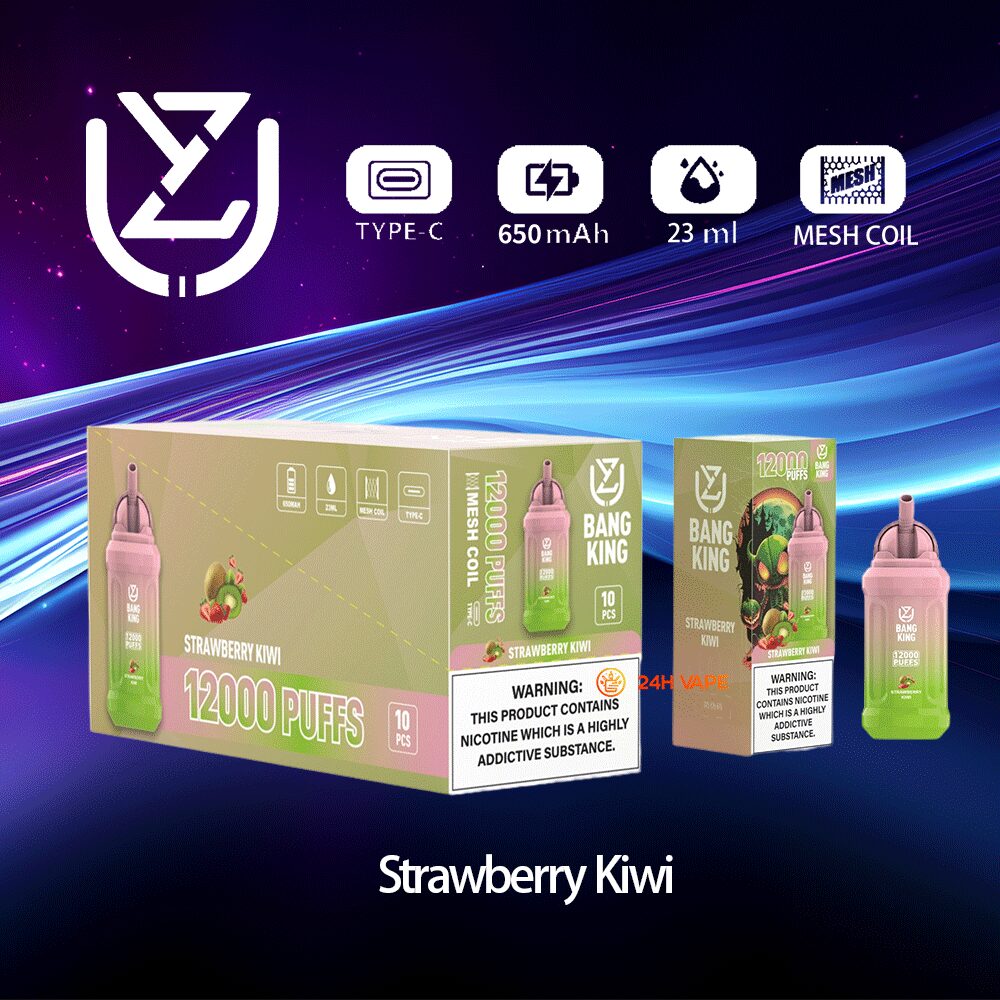 UZY Bang King 12000 12K Puffs 0% 2% 3% 5% Nicotine Original Edition Disposable Vape Pen - Image 4