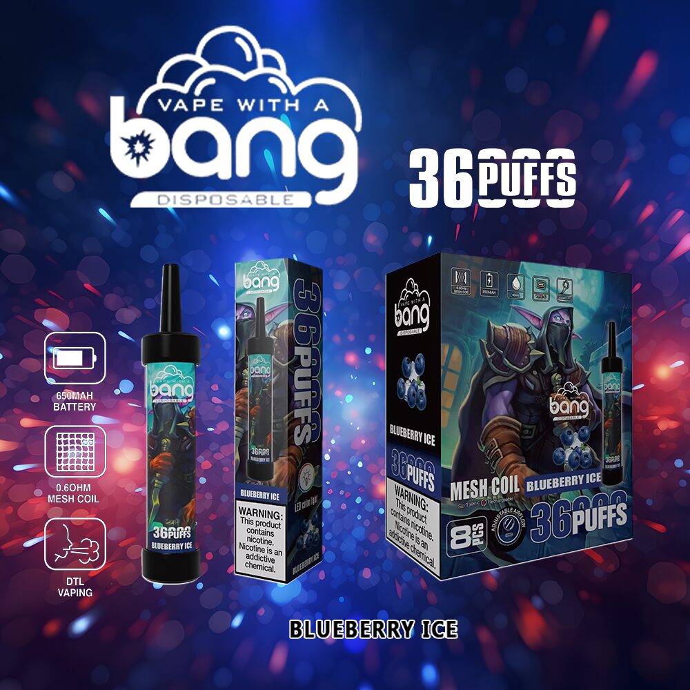 Bang 36000 36K Puffs 0% 2% 3% 5% Nicotine Latest Original Disposable Vape Pen - Image 12