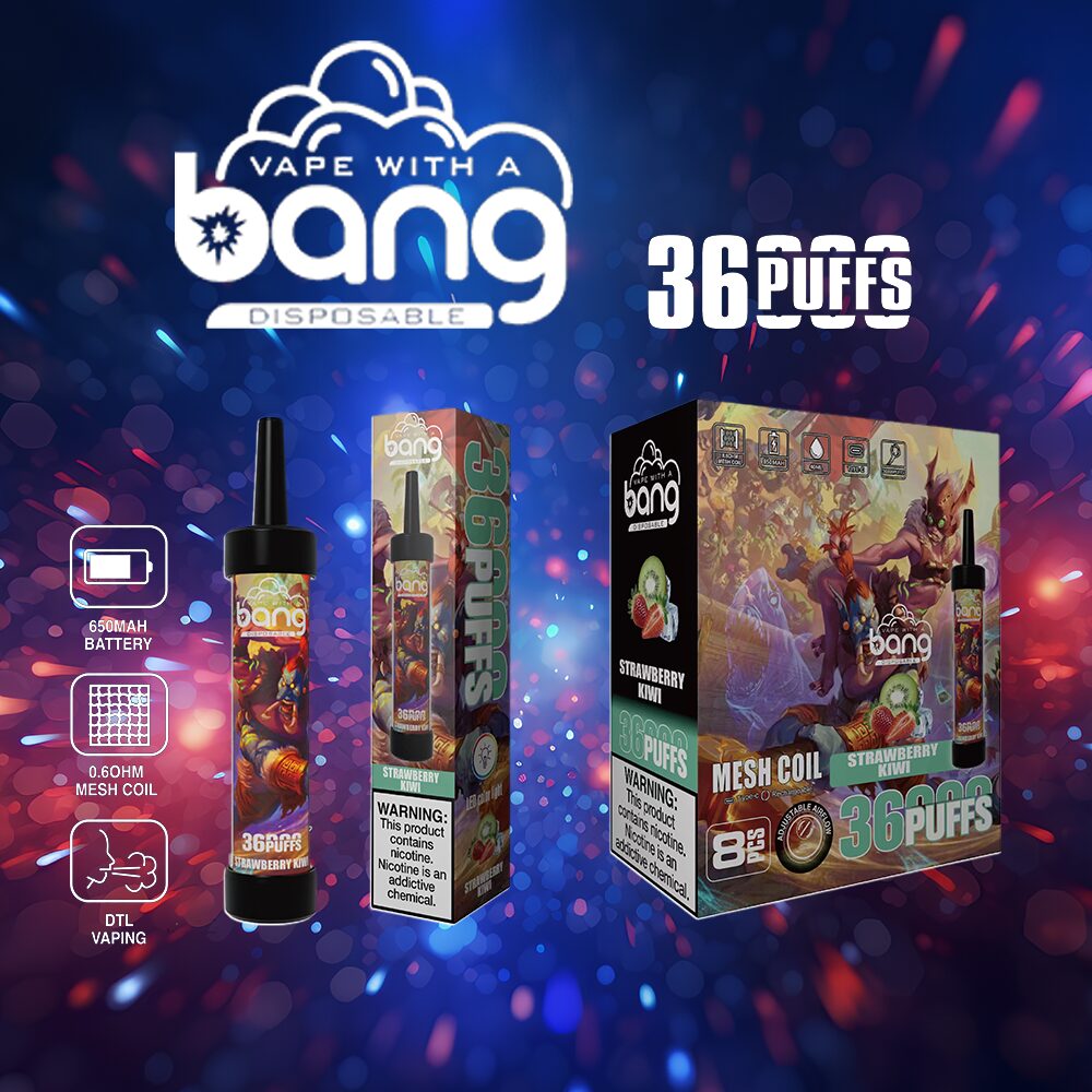 Bang 36000 36K Puffs 0% 2% 3% 5% Nicotine Latest Original Disposable Vape Pen - Image 4