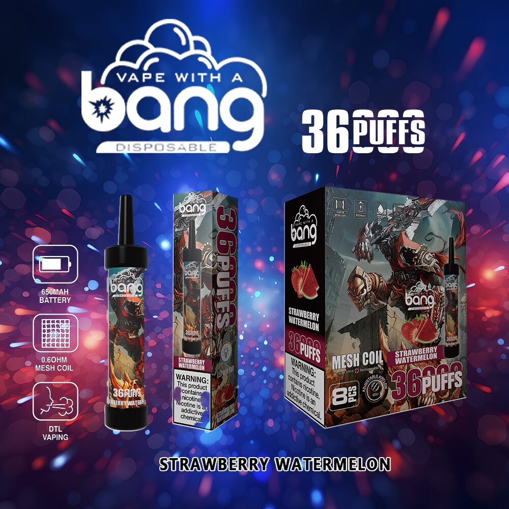 Bang 36000 36K Puffs 0% 2% 3% 5% Nicotine Latest Original Disposable Vape Pen - Image 2