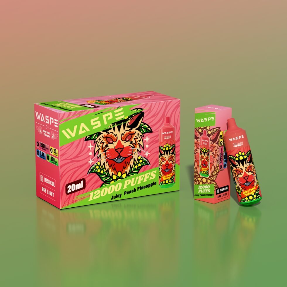 WASPE 12000 Puffs Nicotine 0% 2% 3% 5% Original Edition Disposable Vape Pen - Image 7