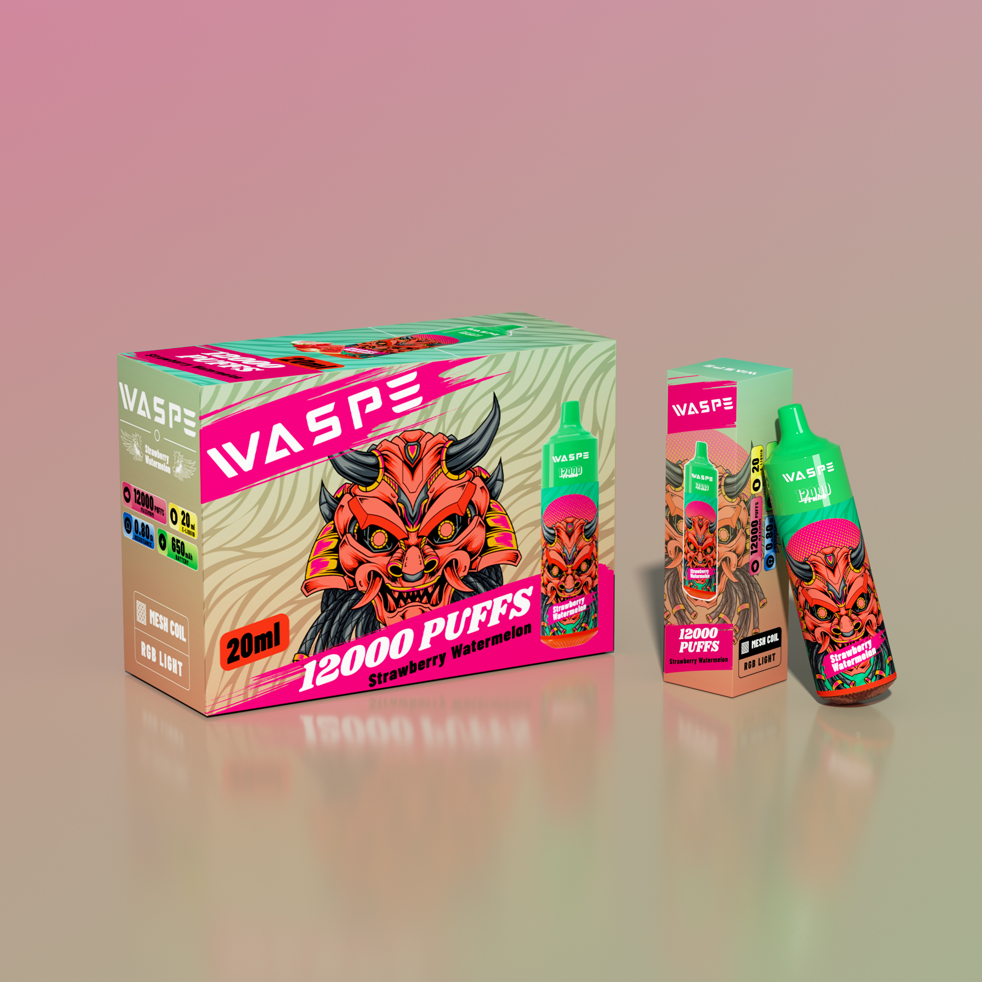 WASPE 12000 Puffs Nicotine 0% 2% 3% 5% Original Edition Disposable Vape Pen - Image 11