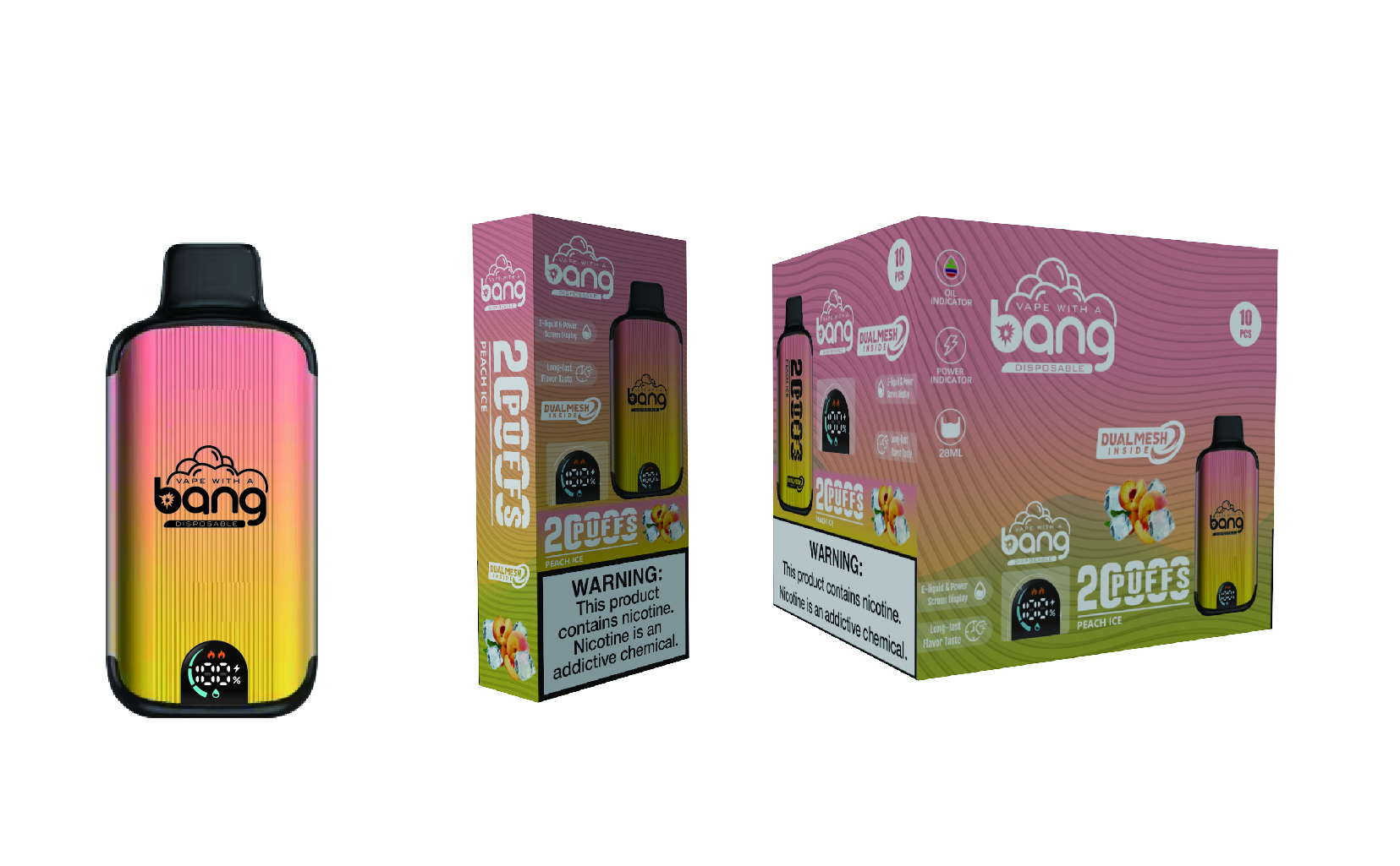 Bang 20000 Puffs New Product LED Display Disposable Vape - Image 16