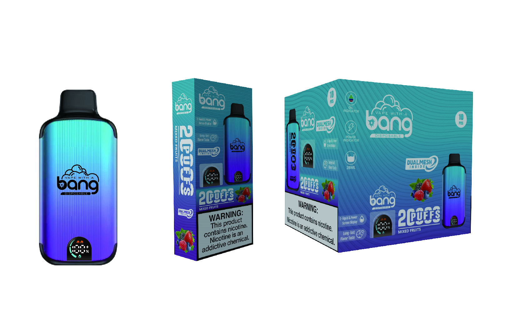 Bang 20000 Puffs New Product LED Display Disposable Vape - Image 14