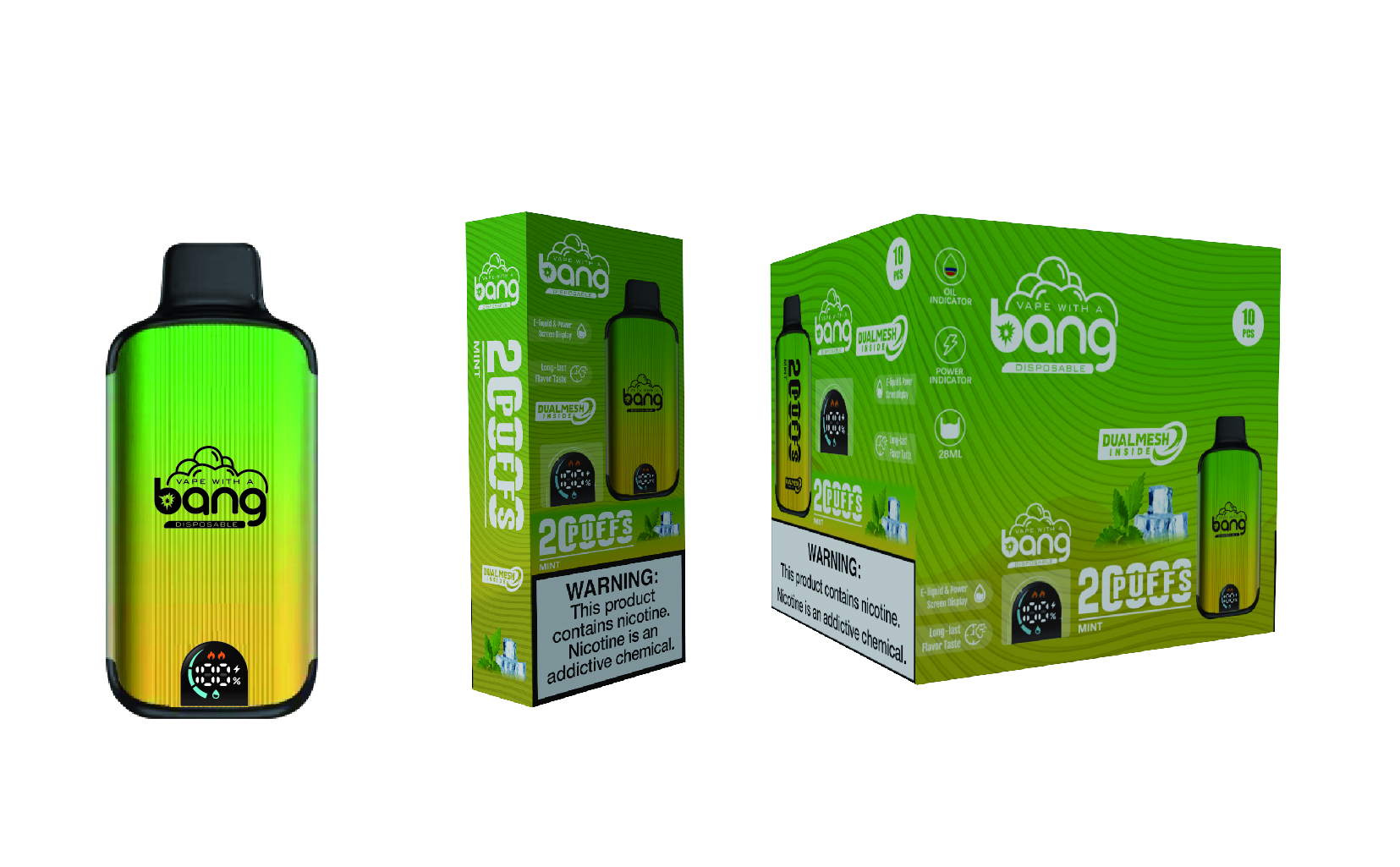 Bang 20000 Puffs New Product LED Display Disposable Vape - Image 12