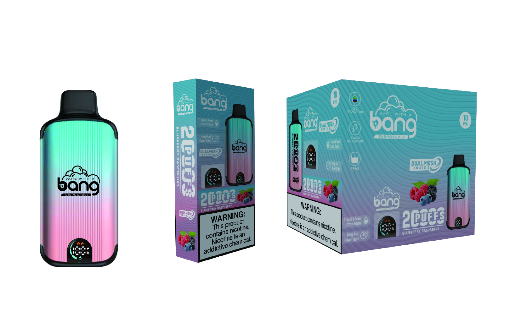 Bang 20000 Puffs New Product LED Display Disposable Vape - Image 9
