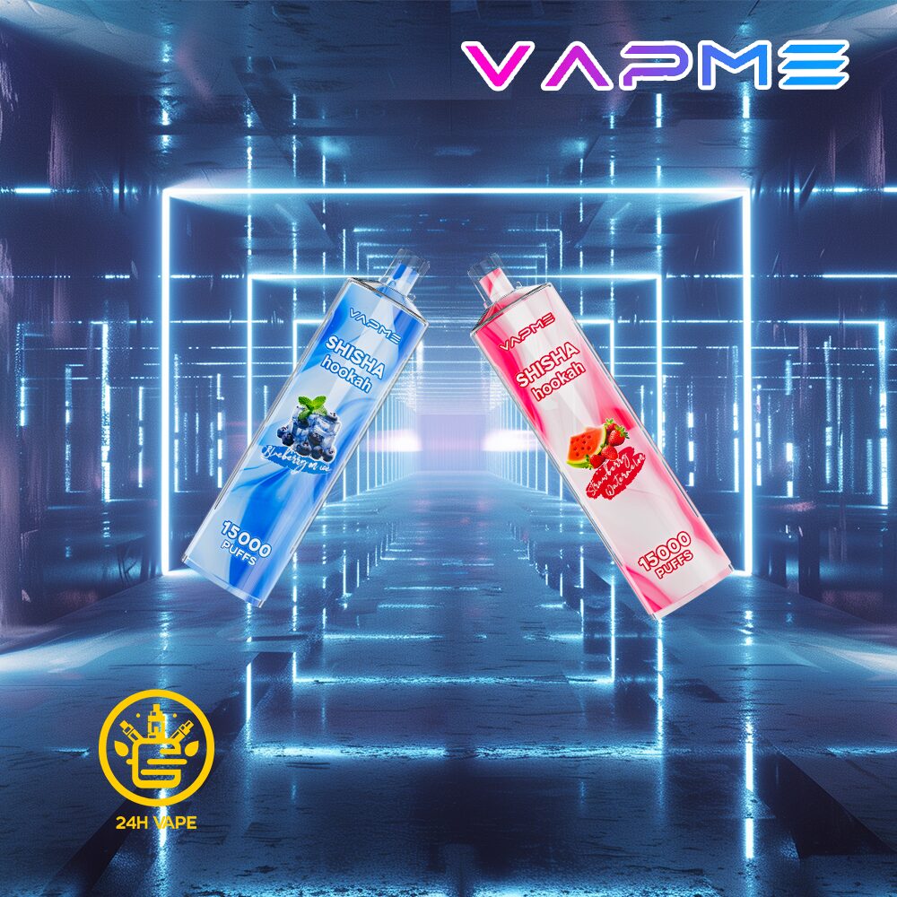 Vapme Shisha Hookah 15000 Puffs Original Edition Rechargeable Disposable Vape