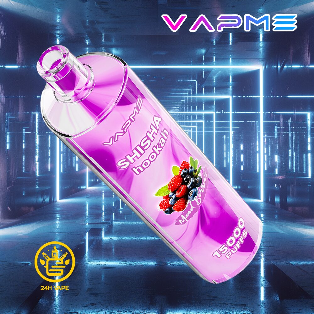 Vapme Shisha Hookah 15000 Puffs Original Edition Rechargeable Disposable Vape - Image 8