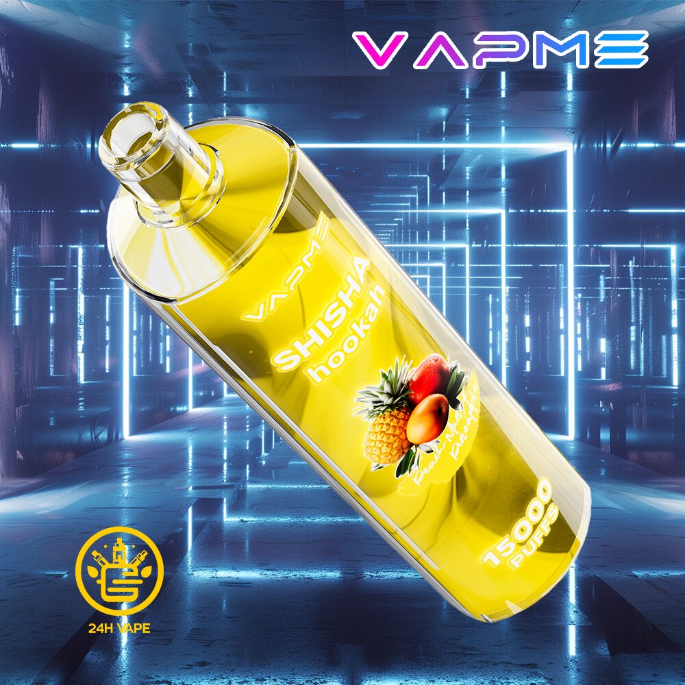 Vapme Shisha Hookah 15000 Puffs Original Edition Rechargeable Disposable Vape - Image 2