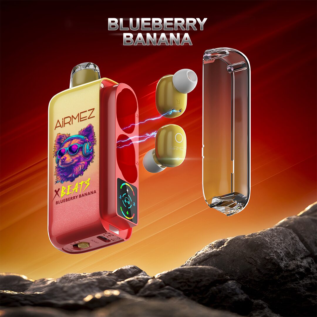 Airmez Xbeat 40000 40k Puffs Original Earphone LED Display Disposable Vape EU Warehouse - Image 2
