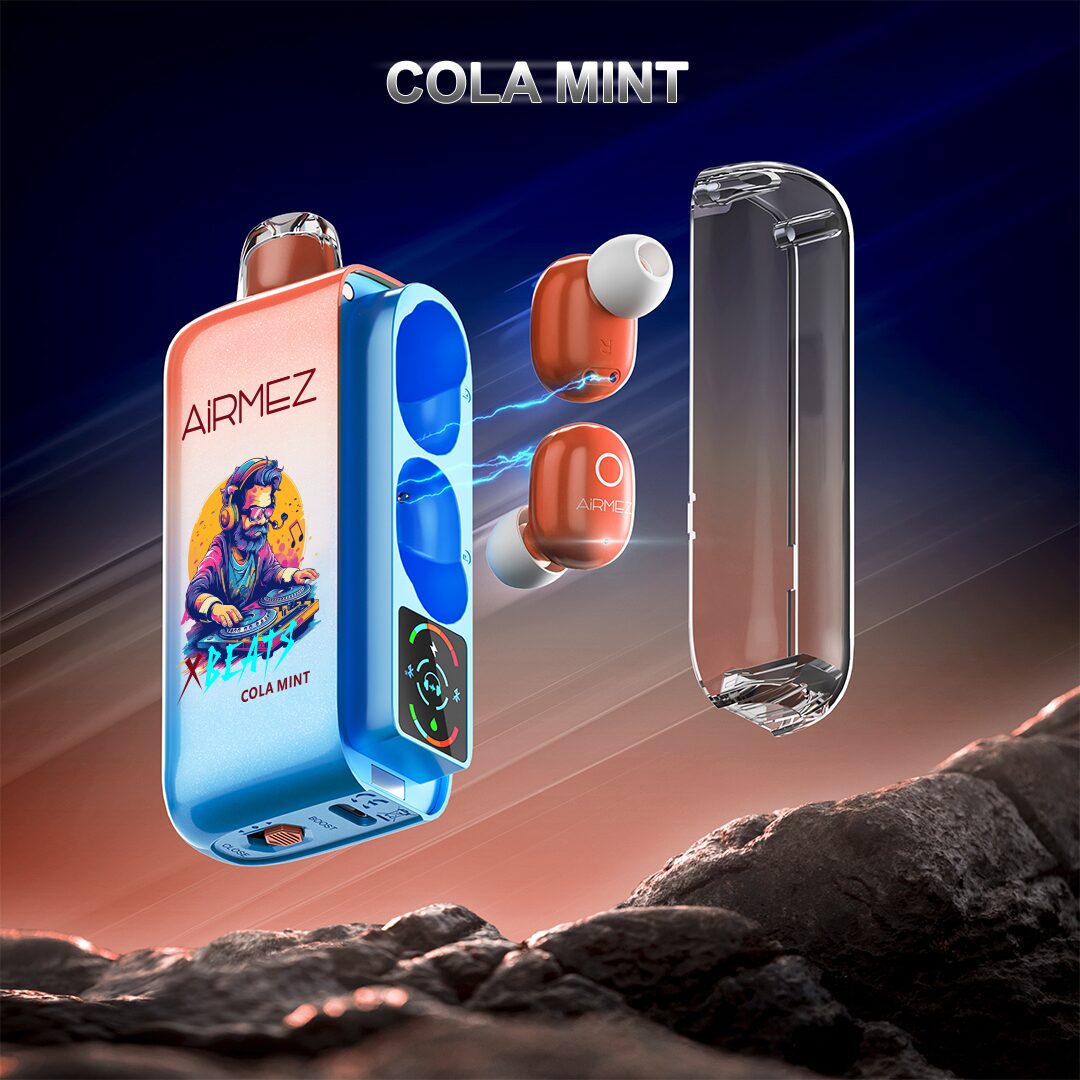 Airmez Xbeat 40000 40k Puffs Original Earphone LED Display Disposable Vape EU Warehouse - Image 15