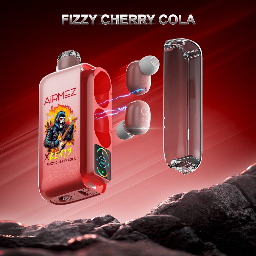 Airmez Xbeat 40000 40k Puffs Original Earphone LED Display Disposable Vape EU Warehouse - Image 13