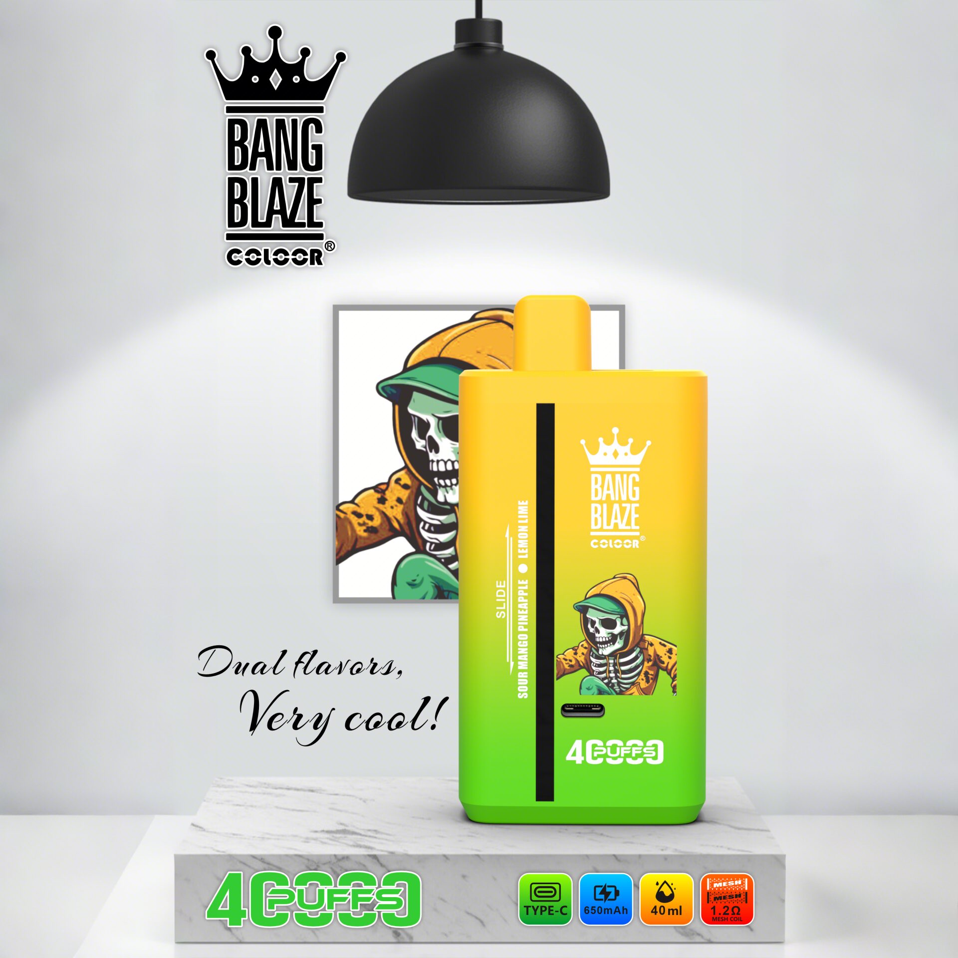 Bang Blaze 40000 40K Puffs 2% 3% 5% Nicotine Double Taste Disposable Vape - Image 6