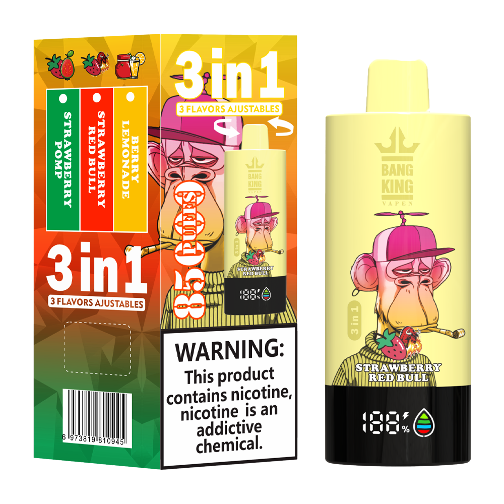 Bang King 85000 85k Puffs 3 in 1 Flavors Newest Original Rechargeable LCD Display Disposable Vape - Image 18