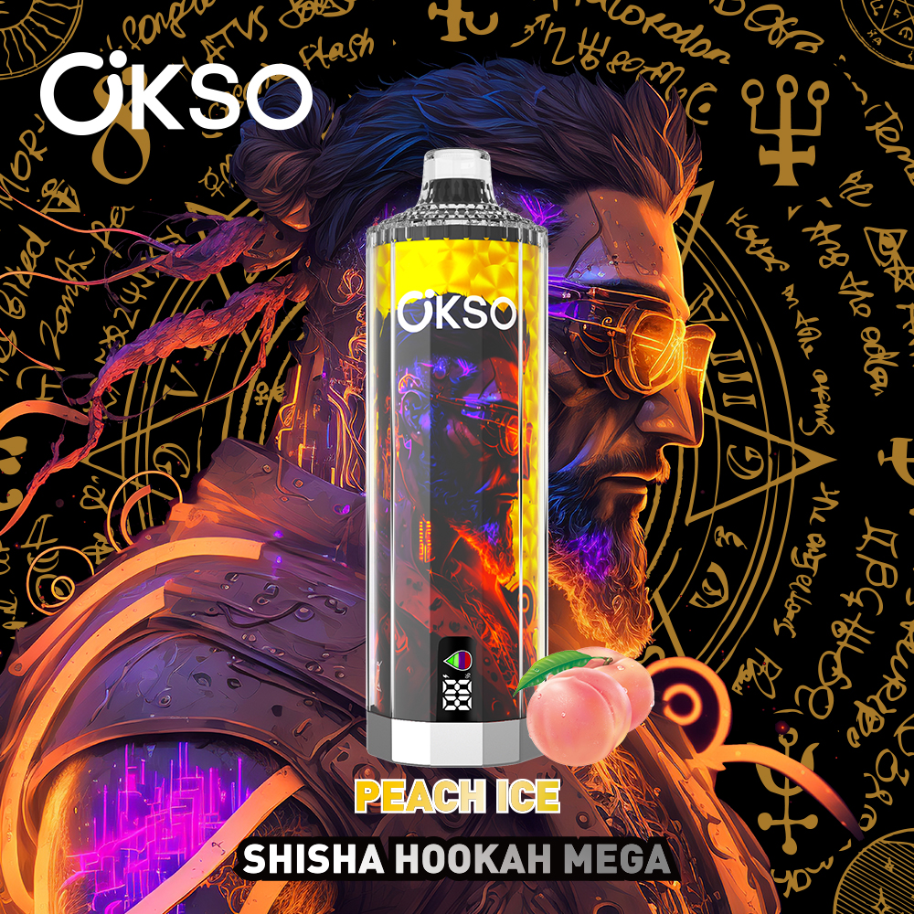 OKSO Shisha Hookah Mega 50000 50K Puffs Latest Original LED Display Disposable Vape Pen - Image 6