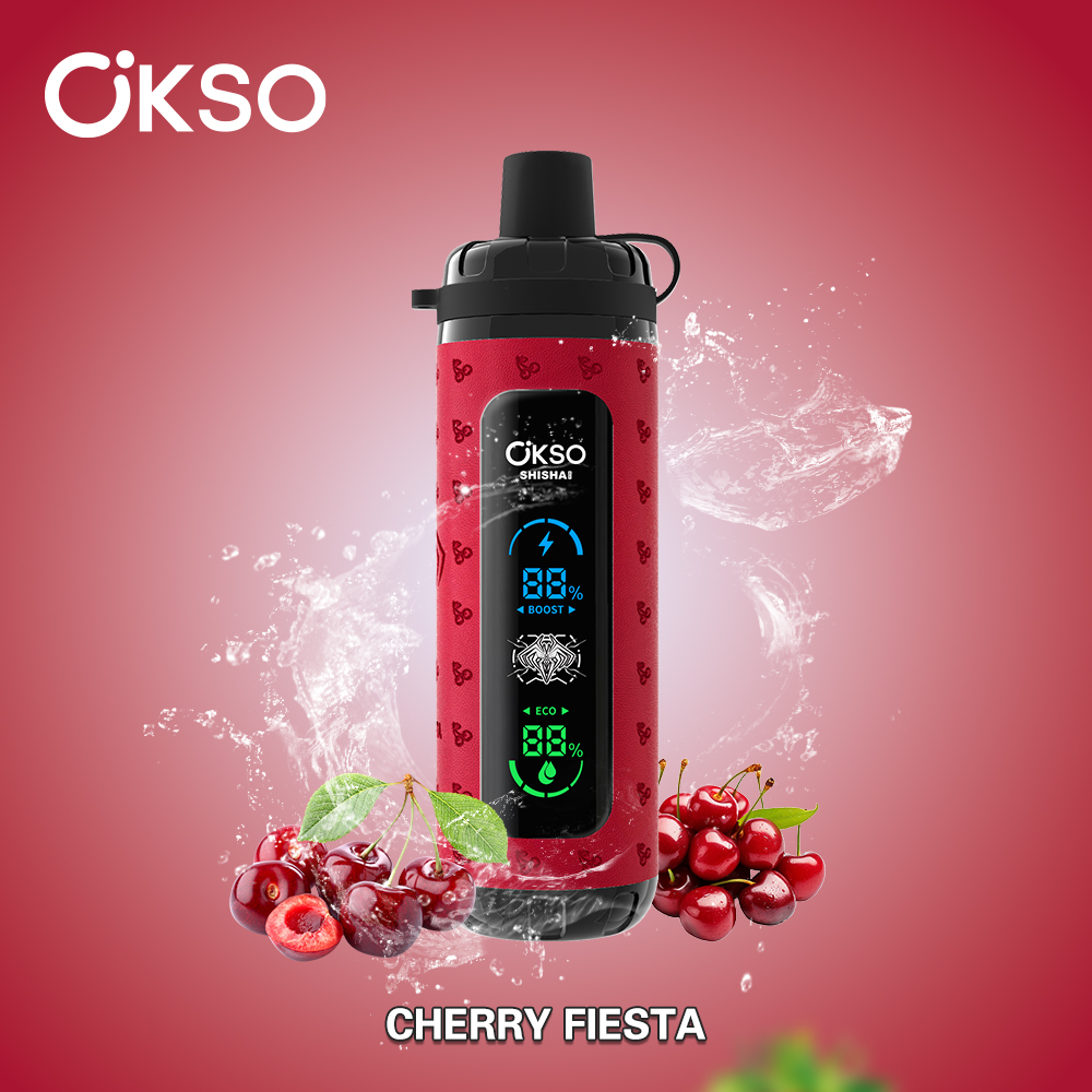 OKSO ShiSha Max 40000 40K Puffs Newest LED Display Leather Disposable Vape Pen - Image 10