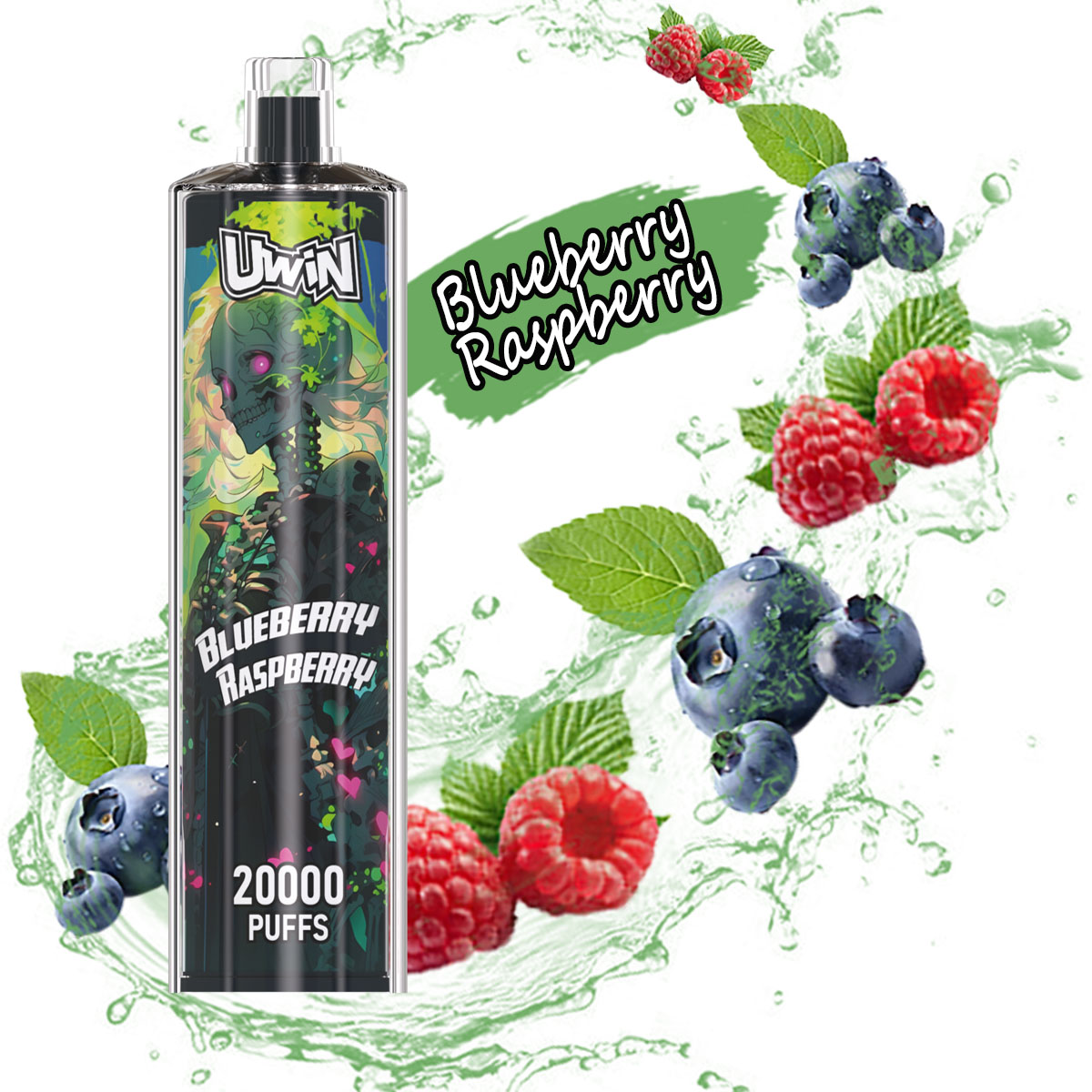 Uwin Shisha Hookah Crystal 20000 20k Puffs Original Edition Rechargeable Disposable Vape - Image 13
