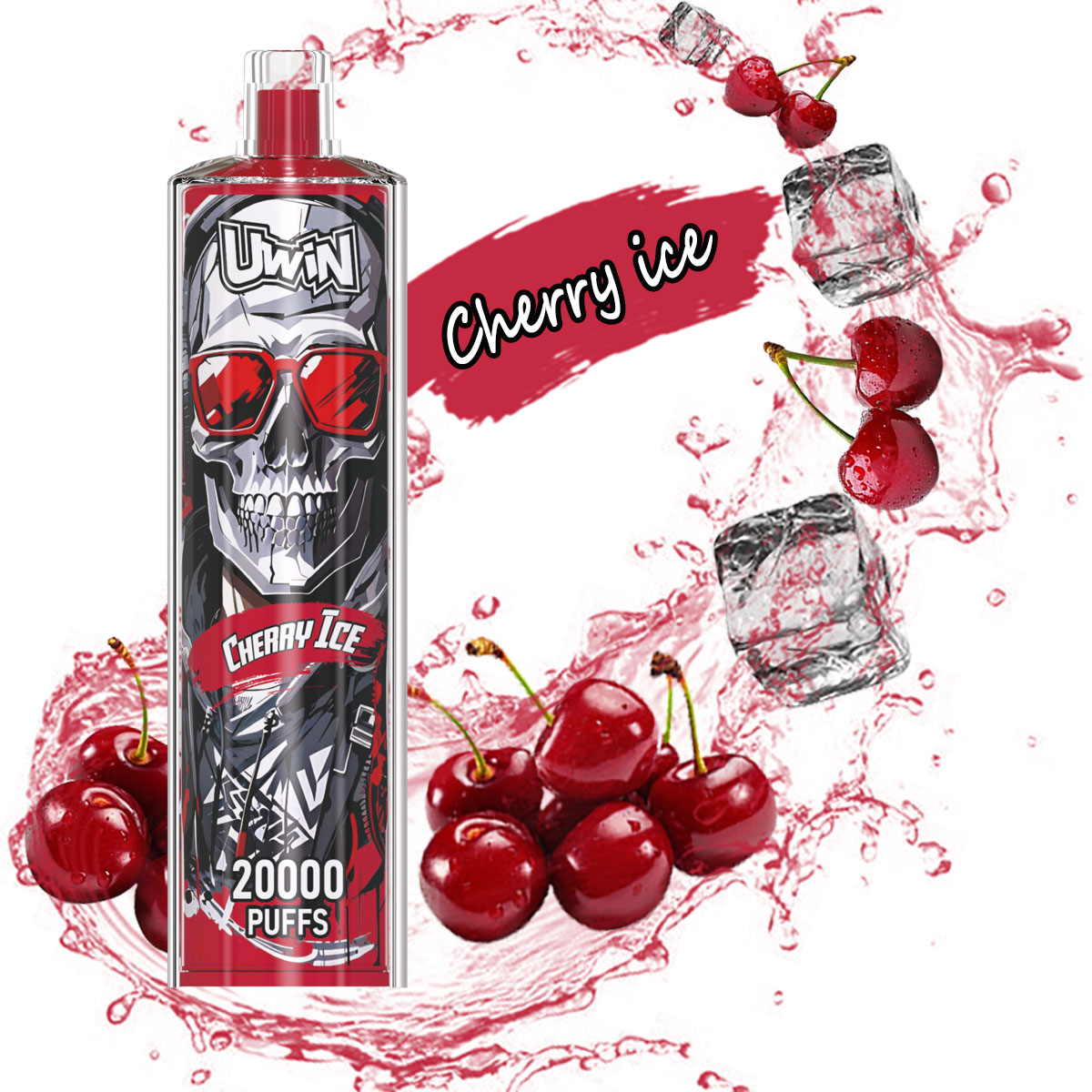 Uwin Shisha Hookah Crystal 20000 20k Puffs Original Edition Rechargeable Disposable Vape - Image 12