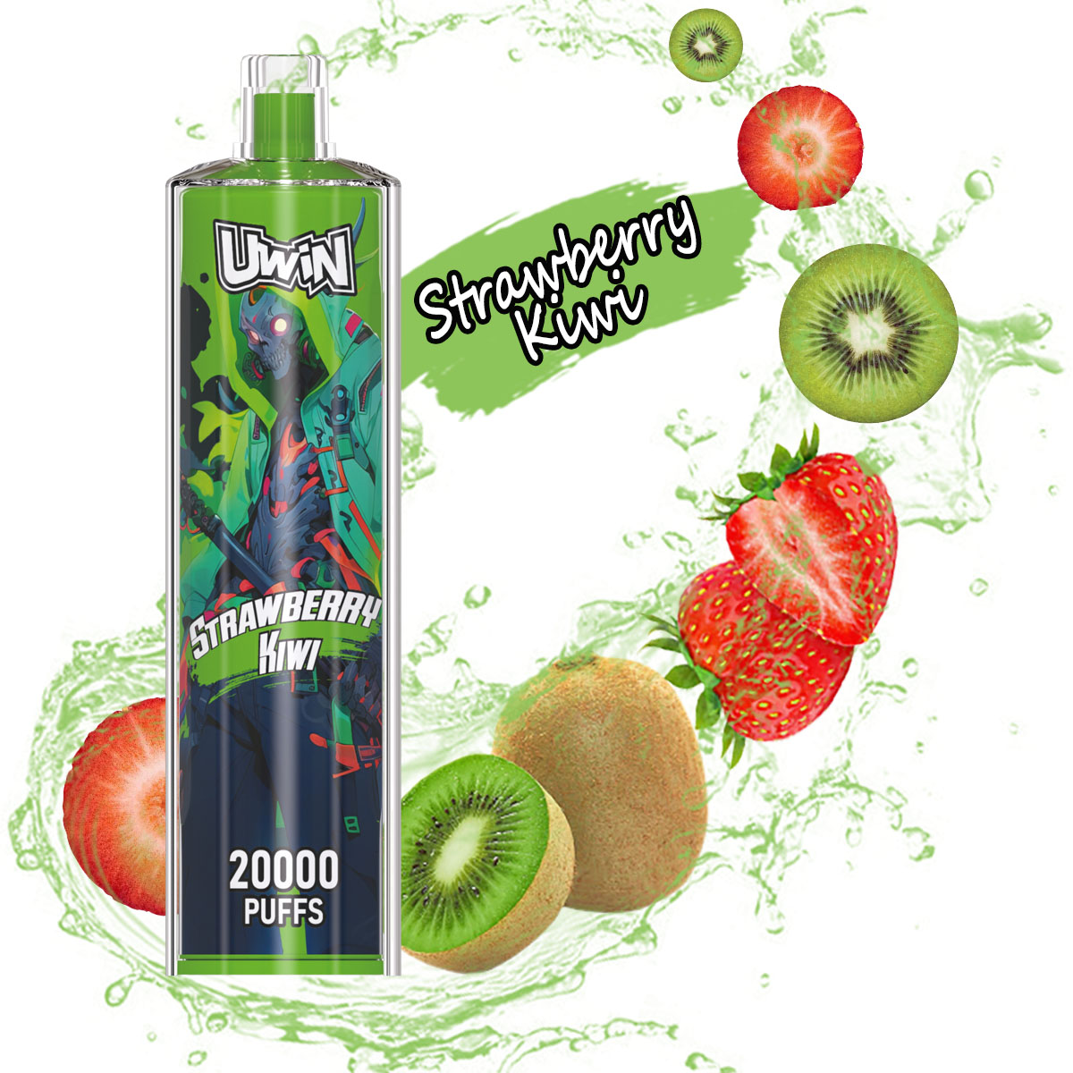 Uwin Shisha Hookah Crystal 20000 20k Puffs Original Edition Rechargeable Disposable Vape - Image 5