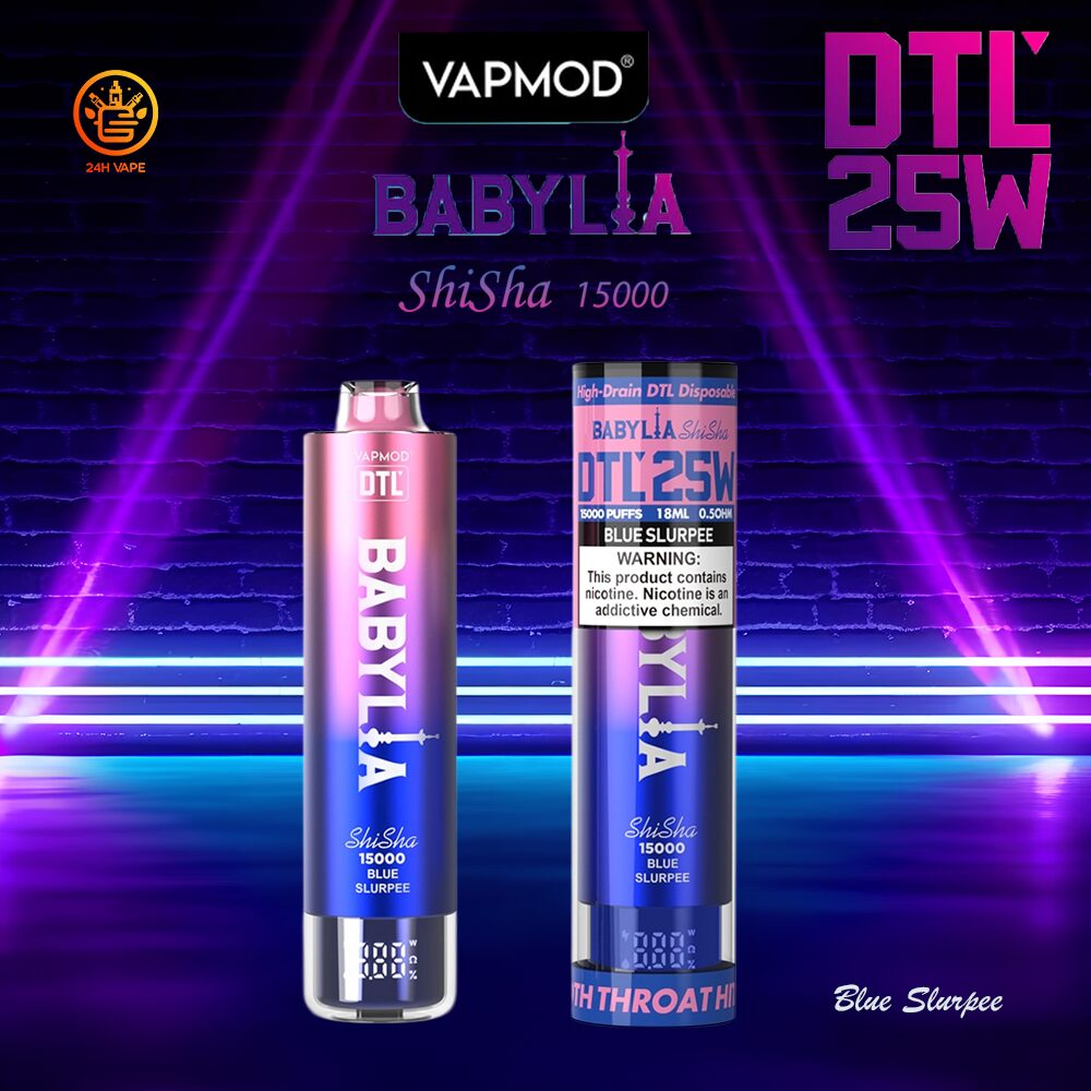 VAPMOD BABYLIA 15000 15K Puffs Original Edition DTL Disposable Vape Pen - Image 12