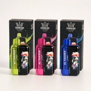 AL Fakher Crown Bar Ultra 25K 25000 Puffs Dual Mode Rechargeable LED Display E-Cigarette