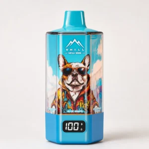 VHILL HEXA 300K 300000 Puffs 6 in 1 Flavors & 6 oil tanks Rechargeable LCD Display Disposable Vape