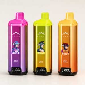 VHILL Triple 90K 3-in-1 rechargeable disposable vape devices