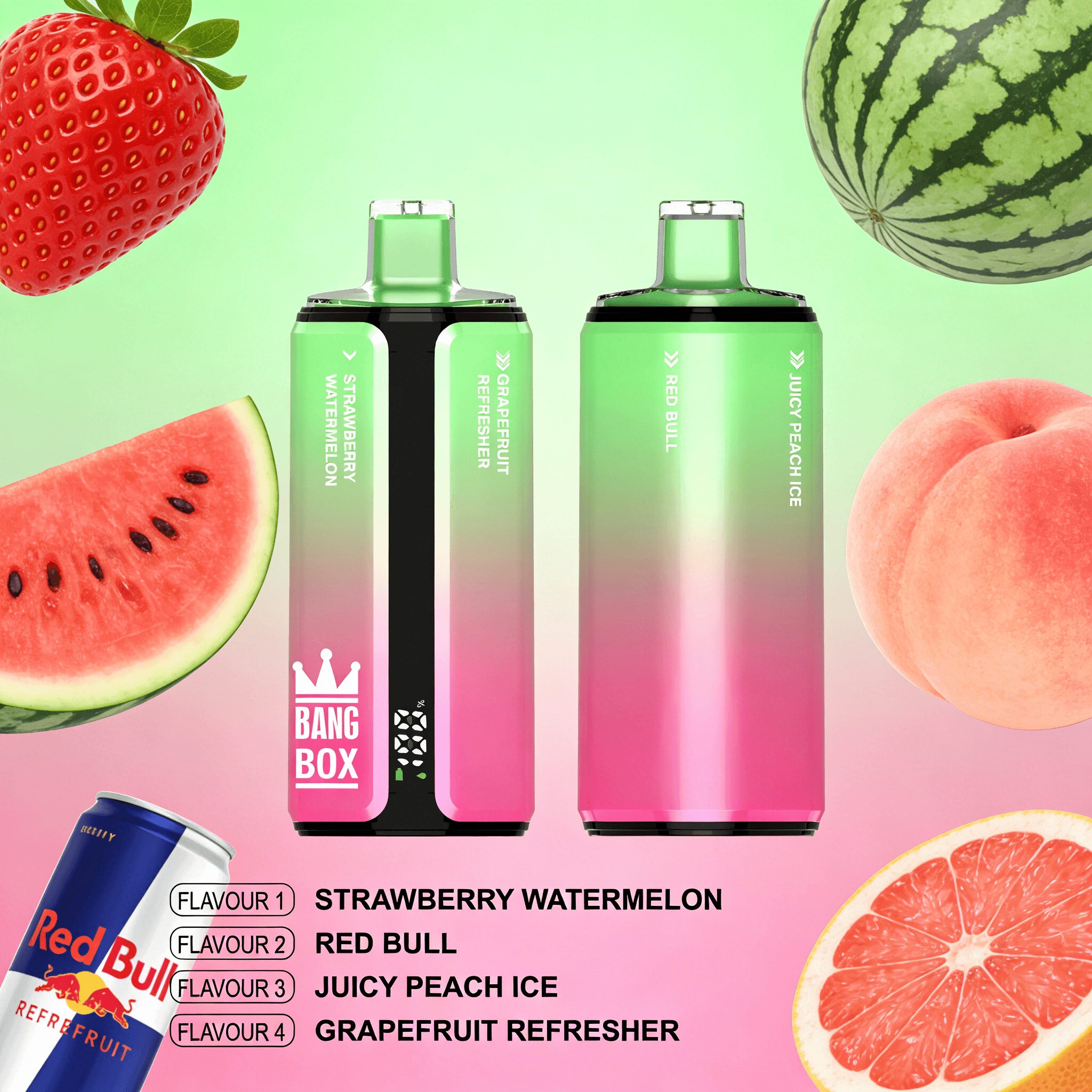 Bang Box 160000 160K Puffs 4 In 1 Flavors Original Rechargeable LED Display Disposable Vape - Image 10