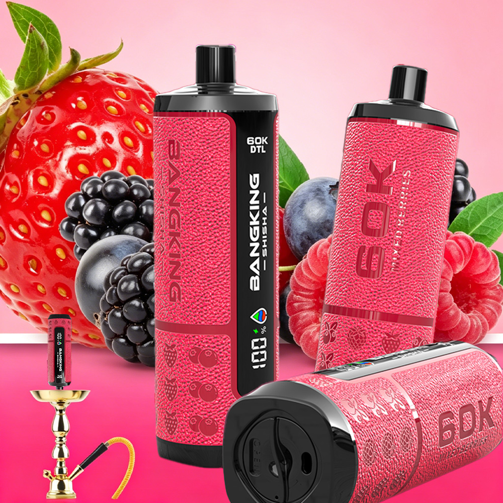 Bang King Shisha 60000 60K Puffs LED Display Disposable DTL Vape Pen - Image 7