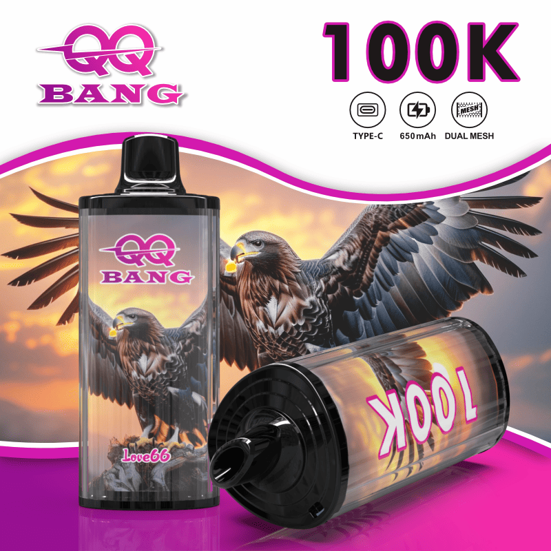 QQ Bang 100000 100K Puffs Dual Mesh Original Rechargeable Disposable Vape - Image 8
