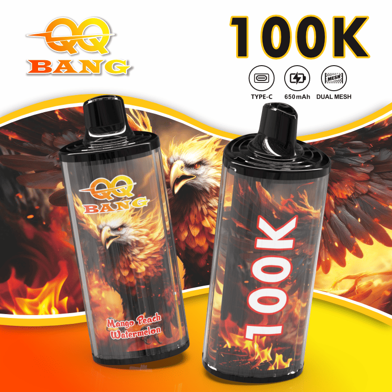 QQ Bang 100000 100K Puffs Dual Mesh Original Rechargeable Disposable Vape - Image 7