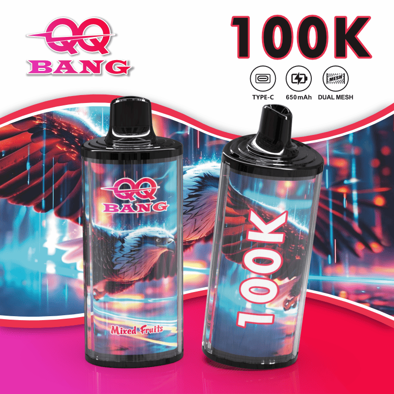 QQ Bang 100000 100K Puffs Dual Mesh Original Rechargeable Disposable Vape - Image 6