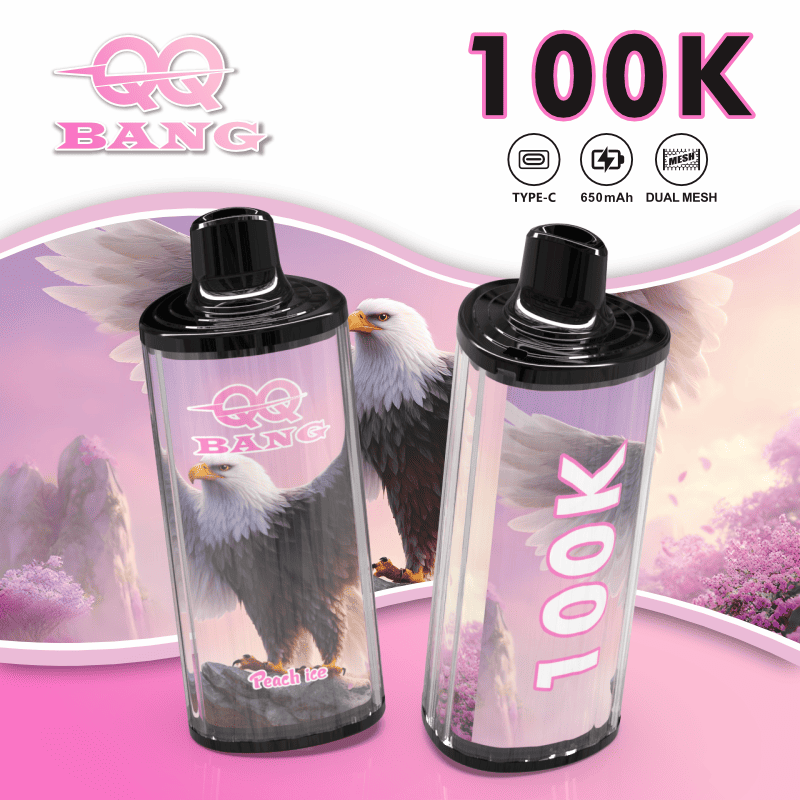 QQ Bang 100000 100K Puffs Dual Mesh Original Rechargeable Disposable Vape - Image 5