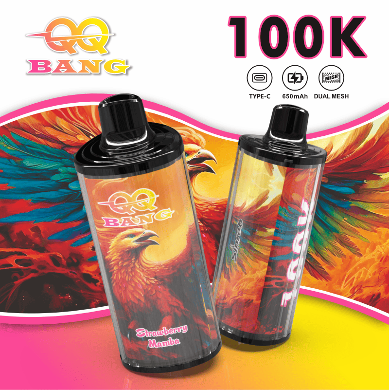 QQ Bang 100000 100K Puffs Dual Mesh Original Rechargeable Disposable Vape - Image 4