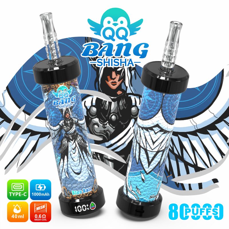 QQ Bang Shisha 80K 80000 Puffs Original LCD Display Disposable Leather Vape Pen - Image 12