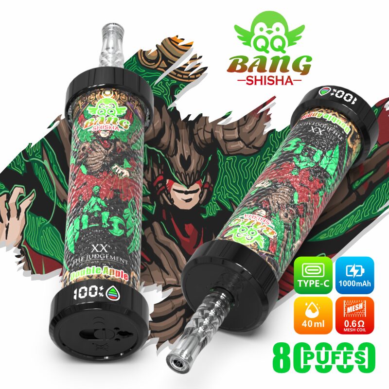 QQ Bang Shisha 80K 80000 Puffs Original LCD Display Disposable Leather Vape Pen - Image 8